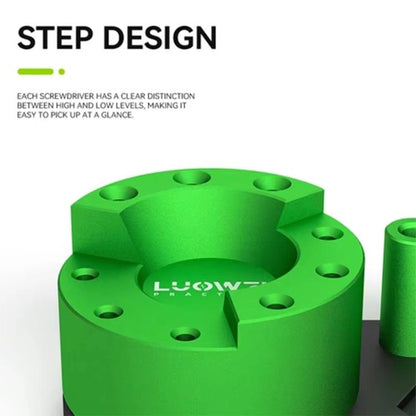 LUOWEI LW-316 Cell Phone Repair Tool Organizer Rotary Screwdriver Holder - Tool Boxes & Bags by LUOWEI | Online Shopping UK | buy2fix