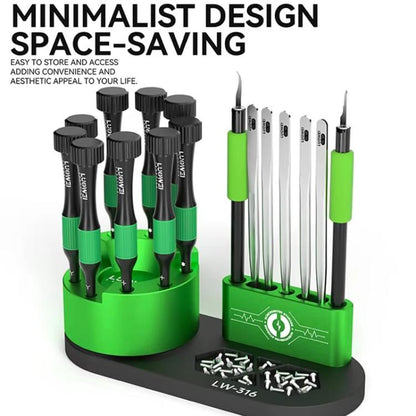 LUOWEI LW-316 Cell Phone Repair Tool Organizer Rotary Screwdriver Holder - Tool Boxes & Bags by LUOWEI | Online Shopping UK | buy2fix