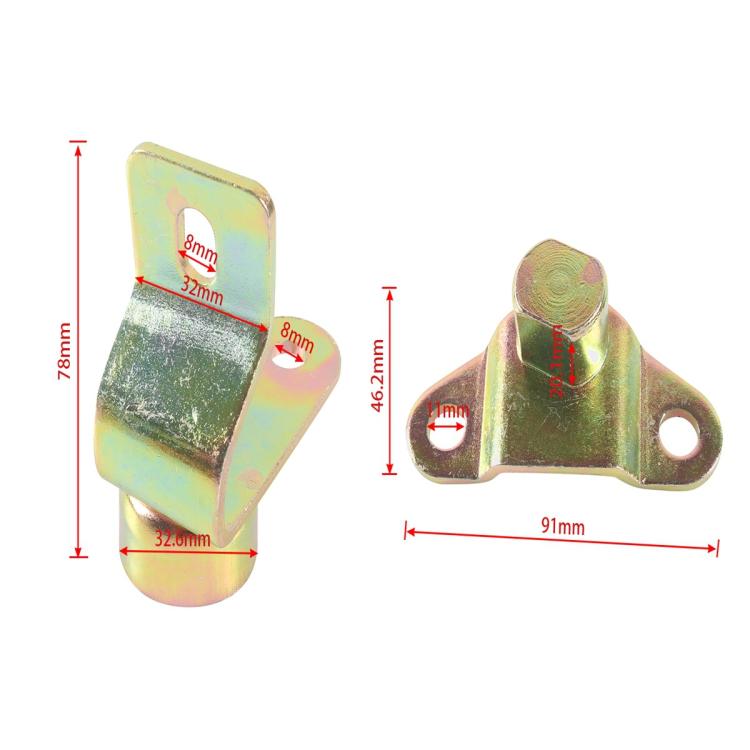 Car Tailgate Hinge Set With Screw Socket Wrench For Chevrolet, Specifications: 13pcs /Set - Others by buy2fix | Online Shopping UK | buy2fix