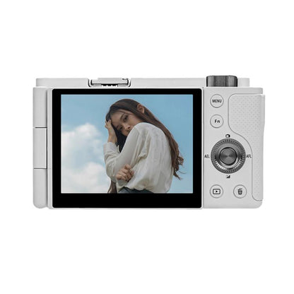 Ordro G930 8.0MP 5K CCD Digital Camera 5X Optical Zoom & Wide-Angle 3.2" Touch Screen Vlogging Camera(White) - Video Cameras by Ordro | Online Shopping UK | buy2fix
