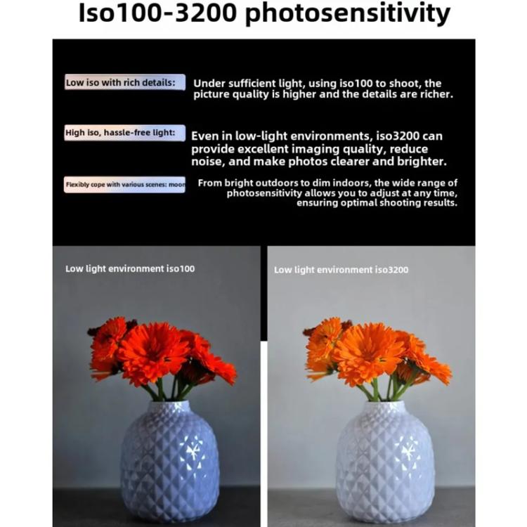 Ordro G930 8.0MP 5K CCD Digital Camera 5X Optical Zoom & Wide-Angle 3.2" Touch Screen Vlogging Camera(Black) - Video Cameras by Ordro | Online Shopping UK | buy2fix