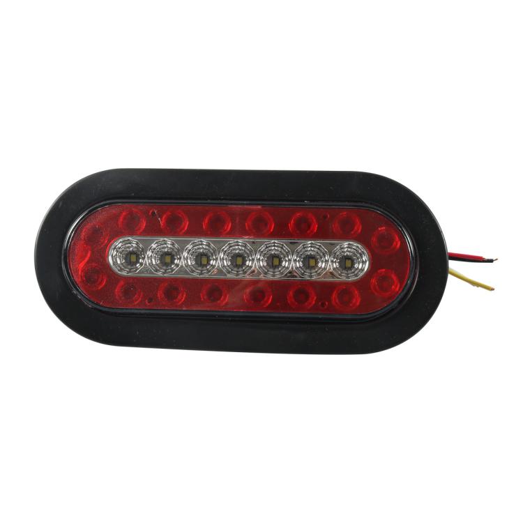 6 Inch Trailer Taillight 12V Multi-function RV Width Light, Specifications: 1pc - Warning Lights by buy2fix | Online Shopping UK | buy2fix