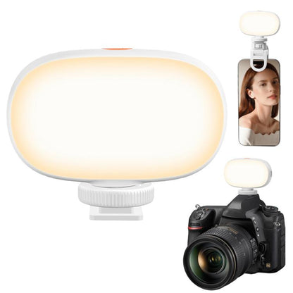 Camera Mini Fill Light LED Cell Phone Soft Light Video Conference Photography Lamp Handheld Selfie Lamp(White) - Selfie Light by buy2fix | Online Shopping UK | buy2fix
