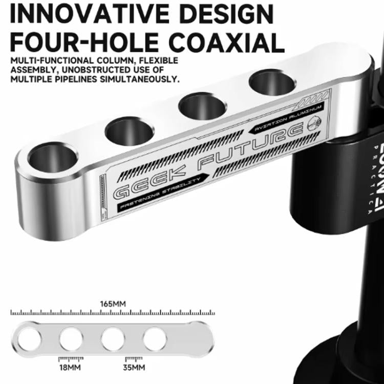 LUOWEI GK01 Short Arm 32mm Microscope Swing Arm Metal Universal Lifting and Stacking 360 Degree Single Arm Fixed Repair and Inspection Stand - Microscope Magnifier Series by LUOWEI | Online Shopping UK | buy2fix