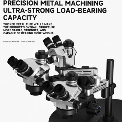 LUOWEI GK01 Short Arm 32mm Microscope Swing Arm Metal Universal Lifting and Stacking 360 Degree Single Arm Fixed Repair and Inspection Stand - Microscope Magnifier Series by LUOWEI | Online Shopping UK | buy2fix