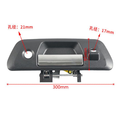 Car Tailgate Electroplating Handle For Nissan, Specifications: 90606-4JG0C With Holes - Door Handles by buy2fix | Online Shopping UK | buy2fix