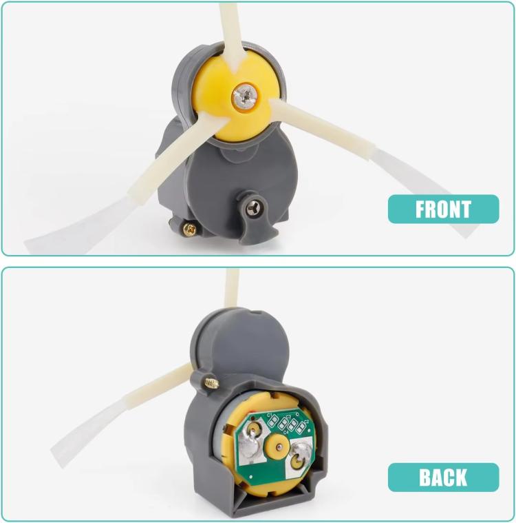 For iRobot Roomba 500 / 600 / 700 Series Side Brush Motor Vacuum Cleaner Replacement Parts(Gray Green) - For iRobot Accessories by buy2fix | Online Shopping UK | buy2fix