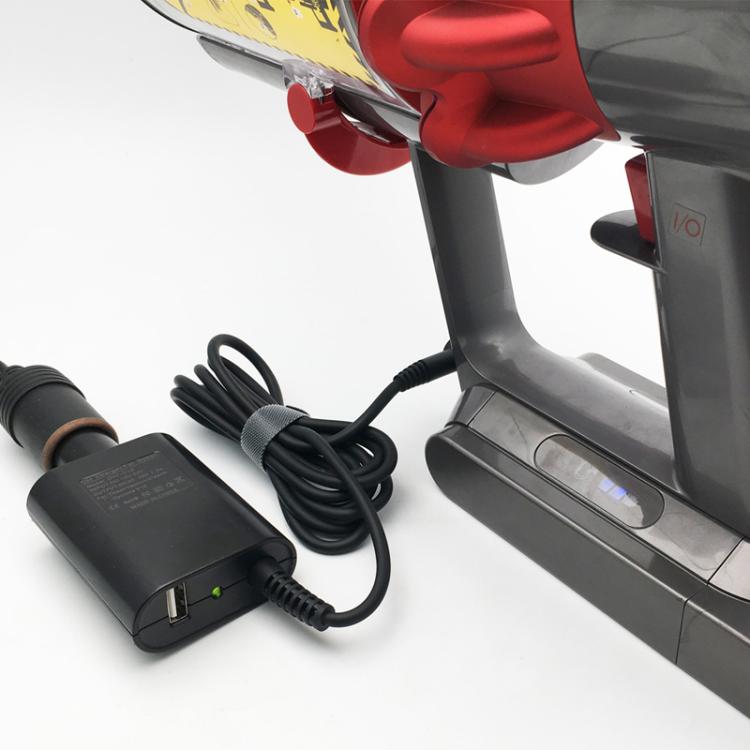 For Dyson V10 / V11 Vacuum Cleaner 30.45V Car Charger - For Dyson Accessories by buy2fix | Online Shopping UK | buy2fix