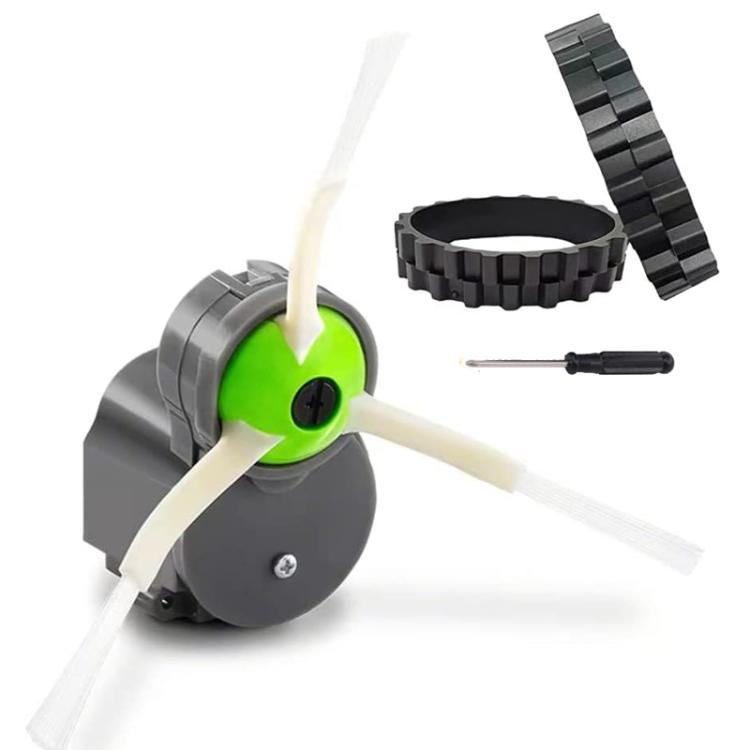 Side Brush Motor Tire Set For iRobot Roomba 500 /600 / 700 / 800 / 900 / I7 / S9 Vacuum Cleaner Accessories - For iRobot Accessories by buy2fix | Online Shopping UK | buy2fix