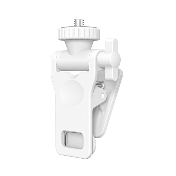 1/4 Screw Universal Fill Light Cell Phone Clip GoPro Video Conference Laptop PC External Clip(Large Flat-White) - Stand by buy2fix | Online Shopping UK | buy2fix