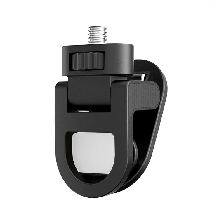 1/4 Screw Universal Fill Light Cell Phone Clip GoPro Video Conference Laptop PC External Clip(Small Flat-Black) - Stand by buy2fix | Online Shopping UK | buy2fix