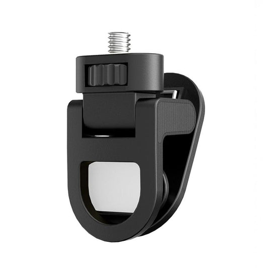 1/4 Screw Universal Fill Light Cell Phone Clip GoPro Video Conference Laptop PC External Clip(Small Flat-Black) - Stand by buy2fix | Online Shopping UK | buy2fix