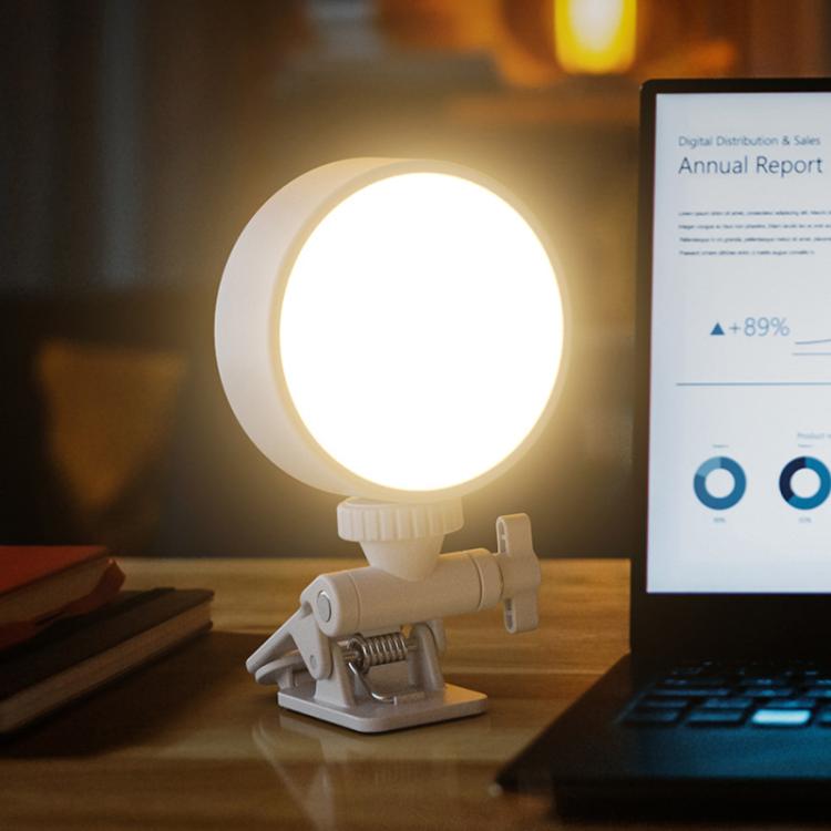 1/4 Screw Universal Fill Light Cell Phone Clip GoPro Video Conference Laptop PC External Clip(Large Flat-White) - Stand by buy2fix | Online Shopping UK | buy2fix