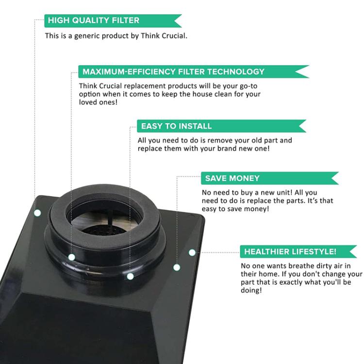 HEPA Filter For Rainbow E2 Series R-10520 Vacuum Cleaner Accessories - Other Accessories by buy2fix | Online Shopping UK | buy2fix