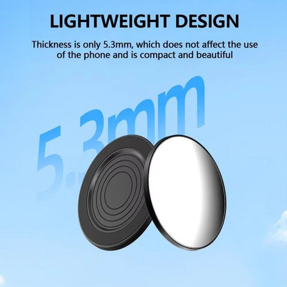 HEPAIL 101D-A Cell Phone Magnetic Selfie Mirror Magsaef Rear HD Photo Assist Convex Mirror(Silver) - Others Accessories by HEPAIL | Online Shopping UK | buy2fix