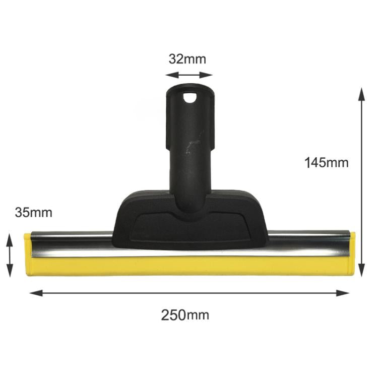 For Karcher SC2 / SC3 / SC4 / SC5 / CTK10 / CTK20 Steam Cleaner Glass Mirror Cleaning Nozzle Wiper Accessories 2.863-025.0, Style: 1 Scraper+2 Covers+4 Brushes - For Karcher Accessories by buy2fix | Online Shopping UK | buy2fix