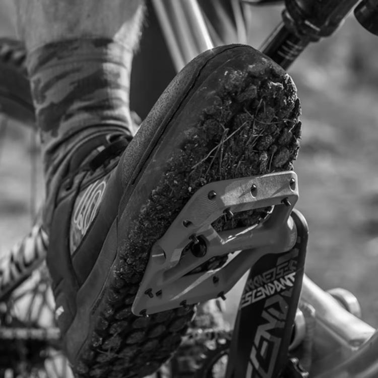 RACEWORK RK091 1pair Mountain Bike Nylon Fiber Pedals Cycling Anti-slip Pedals(Blue) - Pedals by RACEWORK | Online Shopping UK | buy2fix