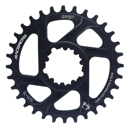 RACEWORK 7075-T6 For SRAM Mountain Bike Single Plate Round Bicycle Sprocket, Spec: 6mm 32T - Bicycle Chains & Rounds by RACEWORK | Online Shopping UK | buy2fix