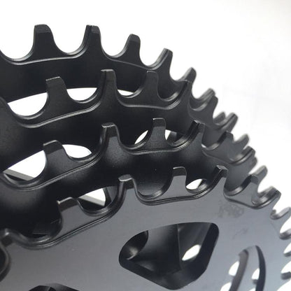 RACEWORK 7075-T6 For SRAM Mountain Bike Single Plate Round Bicycle Sprocket, Spec: 3mm 38T - Bicycle Chains & Rounds by RACEWORK | Online Shopping UK | buy2fix