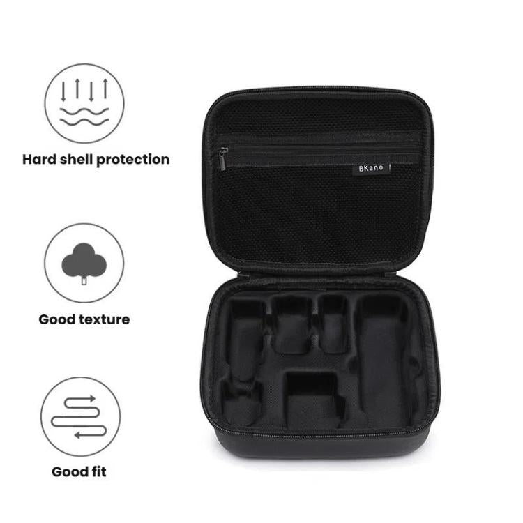 BKANO For DJI Osmo Pocket 3 Storage Bag All-in-One Kit Organizer Portable Backpack Case(Black) - Case & Bags by BKANO | Online Shopping UK | buy2fix