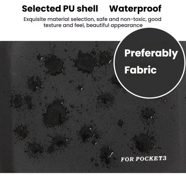 BKANO For DJI Osmo Pocket 3 Storage Bag All-in-One Kit Organizer Portable Backpack Case(Black) - Case & Bags by BKANO | Online Shopping UK | buy2fix