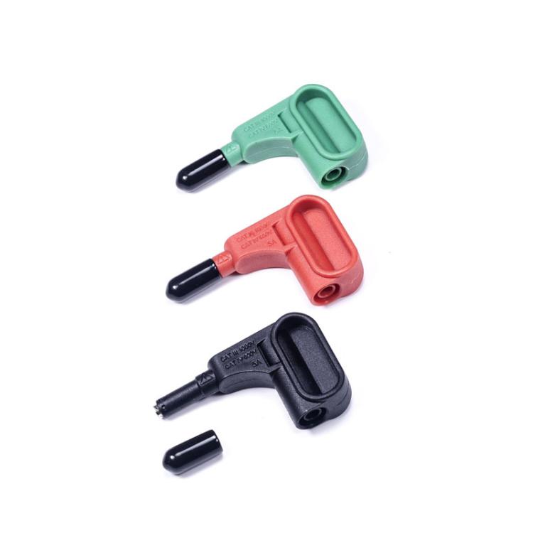 3pcs /Set 4mm Multimeter Solder-free Magnetic Suction Head Terminal(Red+Black+Green) - Other Tester Tool by buy2fix | Online Shopping UK | buy2fix