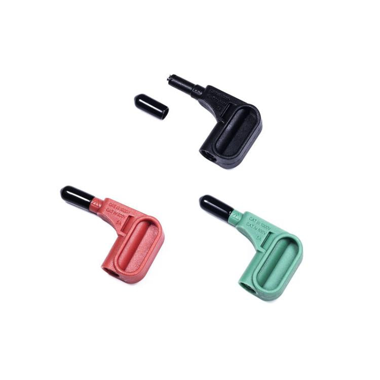 3pcs /Set 4mm Multimeter Solder-free Magnetic Suction Head Terminal(Red+Black+Green) - Other Tester Tool by buy2fix | Online Shopping UK | buy2fix