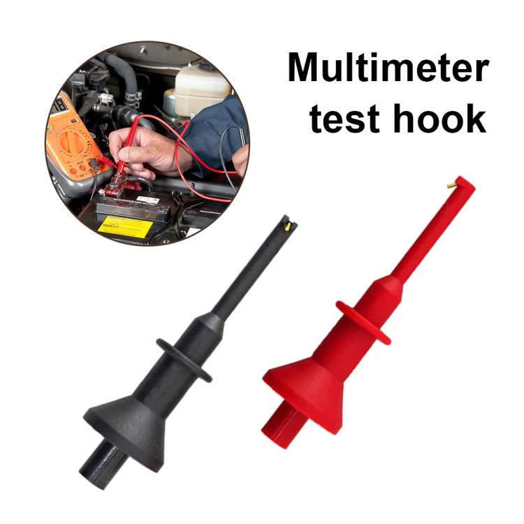 1pair Universal Multimeter Extended Telescopic Test Hook(4mm Straight Plug) - Other Tester Tool by buy2fix | Online Shopping UK | buy2fix