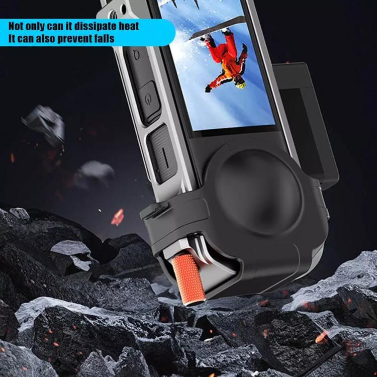 For Insta360 X4 HEPAIL Metal Heat Dissipation Magnetic Rabbit Cage - Case & Bags by HEPAIL | Online Shopping UK | buy2fix