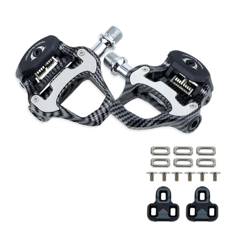 RACEWORK R358 Road Bike Self-locking Pedal Bearing Bicycle Pedal(For LOOK system) - Pedals by RACEWORK | Online Shopping UK | buy2fix