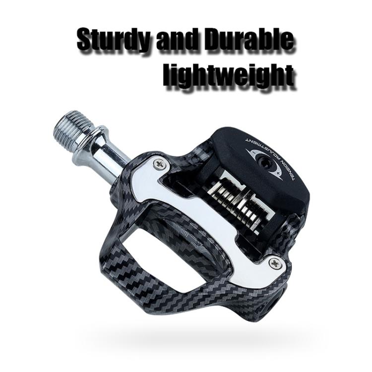 RACEWORK R358 Road Bike Self-locking Pedal Bearing Bicycle Pedal(For LOOK system) - Pedals by RACEWORK | Online Shopping UK | buy2fix