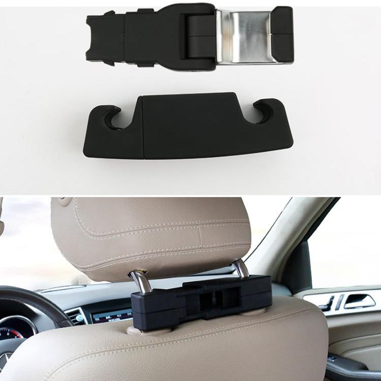 Car Hook Car Seatback Hanging Hook Auto Clothes Bag Hanger, Style: With Suction Cup - Auto Fastener & Clips by buy2fix | Online Shopping UK | buy2fix
