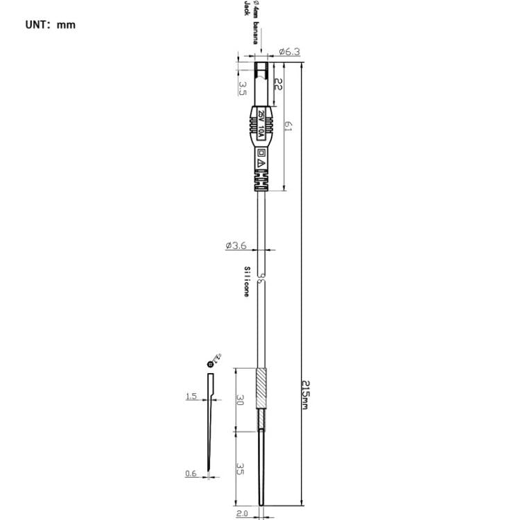4mm Female Multimeter Adapter Cable Pin Plug Terminal(BC0000005400) - Other Tester Tool by buy2fix | Online Shopping UK | buy2fix