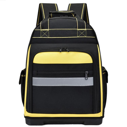 Multifunctional Oxford Cloth Tool Shoulder Bag Electrician Bag(Black)
