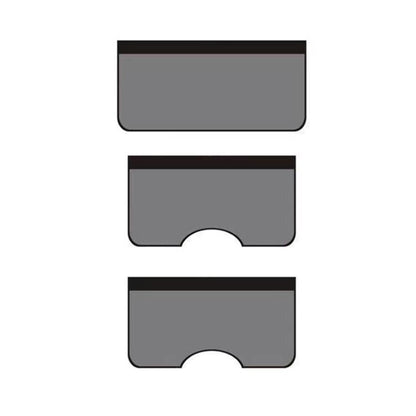 3pcs /Set Car Repair Fender Maintenance Washed Leather Protective Pad, Size: Large(Gray) - Others by buy2fix | Online Shopping UK | buy2fix