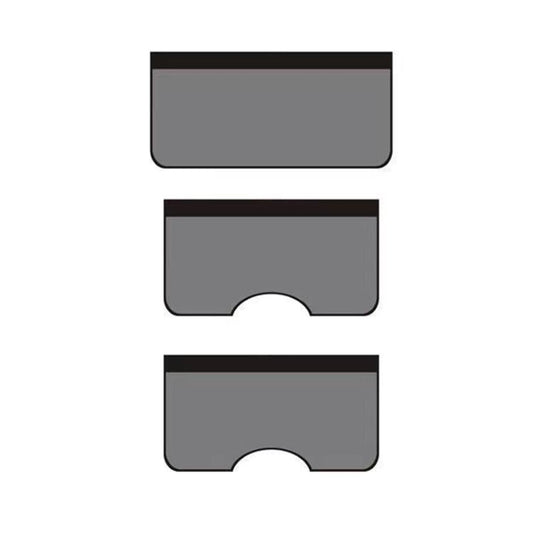 3pcs /Set Car Repair Fender Maintenance Washed Leather Protective Pad, Size: Large(Gray) - Others by buy2fix | Online Shopping UK | buy2fix