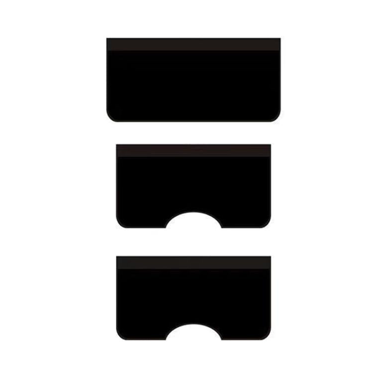 3pcs /Set Car Repair Fender Maintenance Washed Leather Protective Pad, Size: Large(Black) - Others by buy2fix | Online Shopping UK | buy2fix