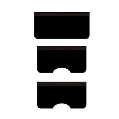 3pcs /Set Car Repair Fender Maintenance Washed Leather Protective Pad, Size: Large(Black) - Others by buy2fix | Online Shopping UK | buy2fix