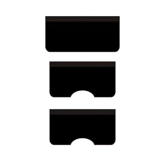 3pcs /Set Car Repair Fender Maintenance Washed Leather Protective Pad, Size: Large(Black) - Others by buy2fix | Online Shopping UK | buy2fix