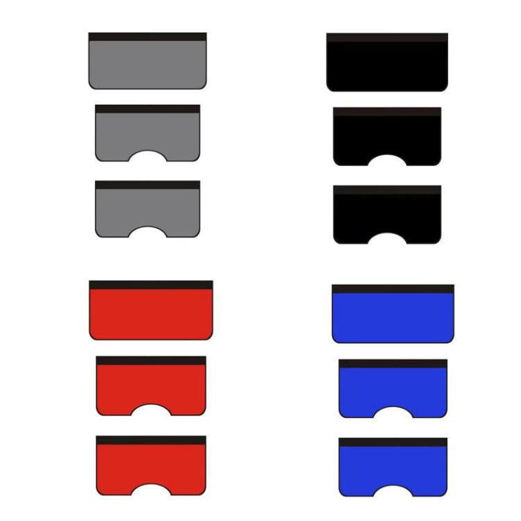 3pcs /Set Car Repair Fender Maintenance Washed Leather Protective Pad, Size: Large(Gray) - Others by buy2fix | Online Shopping UK | buy2fix