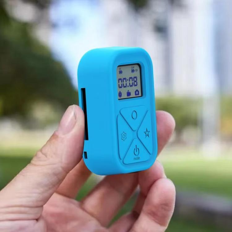 For TELESIN T10 Remote Control Silicone Protective Case Anti-scratch and Drop-proof Cover(Blue) - Silicone Cases by buy2fix | Online Shopping UK | buy2fix