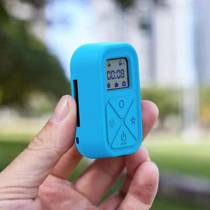 For TELESIN T10 Remote Control Silicone Protective Case Anti-scratch and Drop-proof Cover(Blue) - Silicone Cases by buy2fix | Online Shopping UK | buy2fix