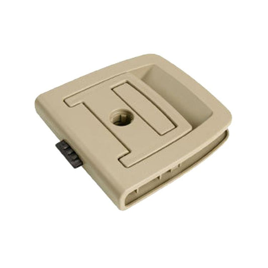 For BMW X5 E70 / X6 E71 E72 Car Boot Handle Inside Trunk Lid Bottom Plate Handle 51479120283(With Lock Hole Beige) - Door Handles by buy2fix | Online Shopping UK | buy2fix