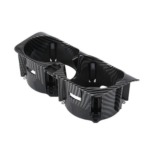 For Mercedes-Benz C-Class W205 / GLC W253 / E-Class W213 Center Console Beverage Cup Holder 2056802391, Style: Black Carbon Fiber - Car Drink Holders by buy2fix | Online Shopping UK | buy2fix