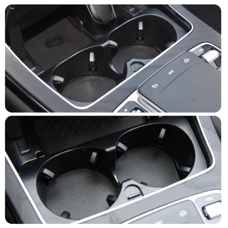 For Mercedes-Benz C-Class W205 / GLC W253 / E-Class W213 Center Console Beverage Cup Holder 2056802391, Style: Black - Car Drink Holders by buy2fix | Online Shopping UK | buy2fix