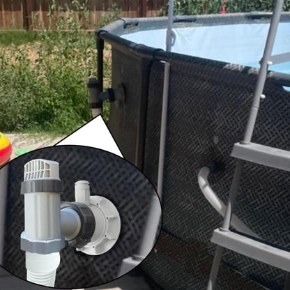 Pool Plunger Valve Hose Connector Compatible With Intex Filter Pump 28635EG 28633EG, Specification: 1 Plunger Valve+2 B Model Adaptor - Swimming Pool Parts by buy2fix | Online Shopping UK | buy2fix