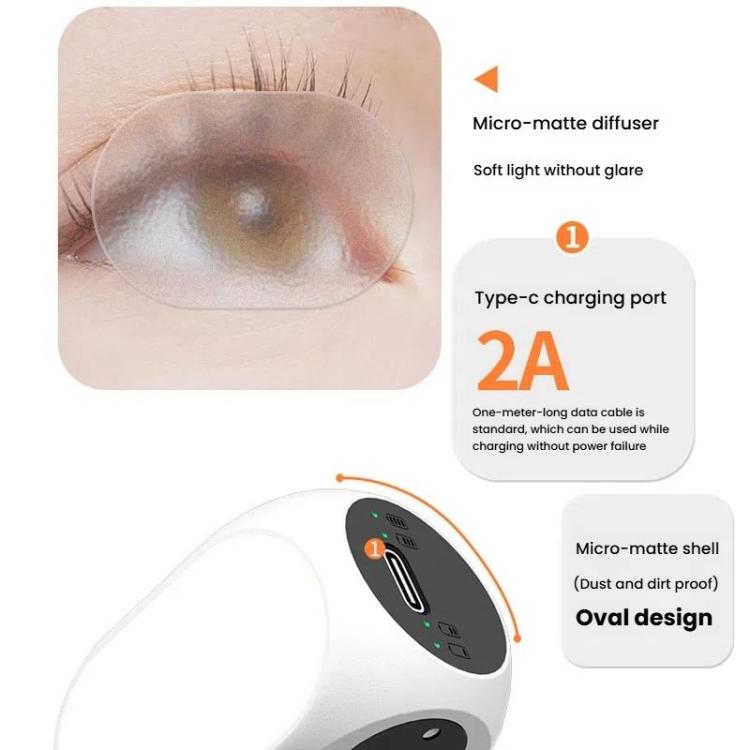 For DJI / Zhiyun Handheld Gimbal Stabilizer Fill Light Magnetic LED Photography Lamp Mobile Phone Fill Light, Model: XJ97 Dual Lamp - Selfie Light by buy2fix | Online Shopping UK | buy2fix