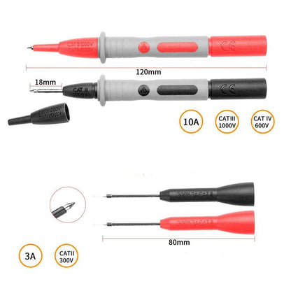 Multimeter Probes Universal Digital Meter Probes High-precision Test Probe Hook(BC0006002300) - Other Tester Tool by buy2fix | Online Shopping UK | buy2fix