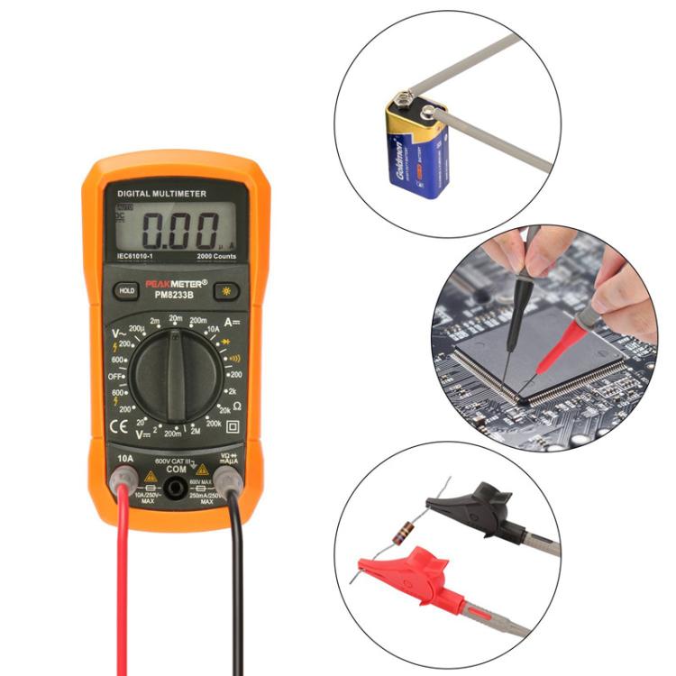 Multimeter Probes Universal Digital Meter Probes High-precision Test Probe Hook(BC0006002300) - Other Tester Tool by buy2fix | Online Shopping UK | buy2fix