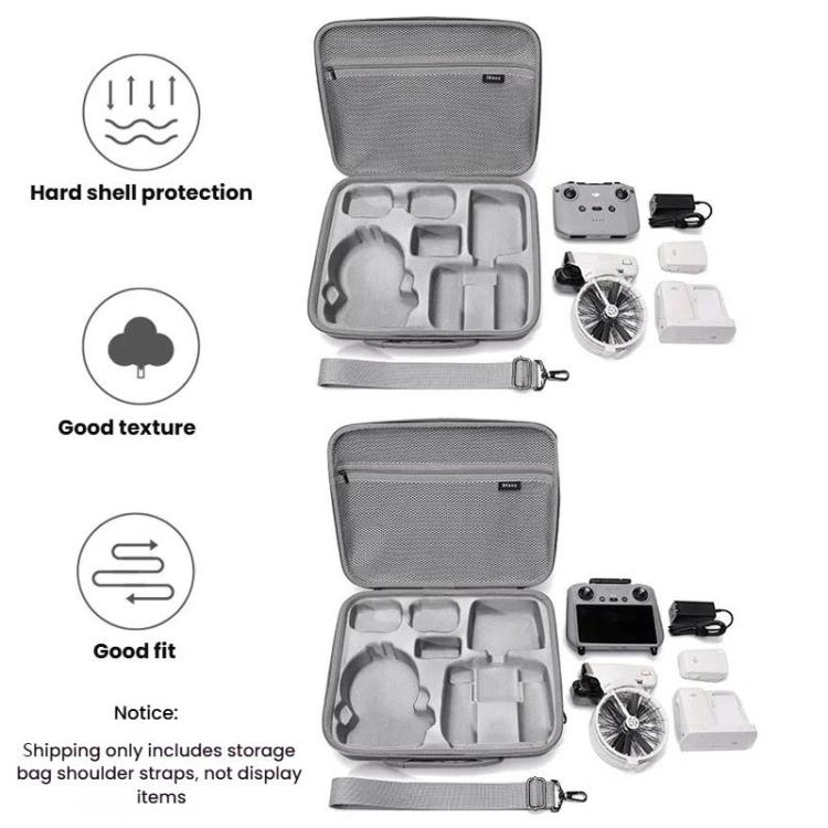 BKANO For DJI Flip Smooth Flying Tri-Power Kit Storage Bag Shock Absorbing Storage Case Backpack(For Normal RC N3) - Backpacks & Bags by BKANO | Online Shopping UK | buy2fix